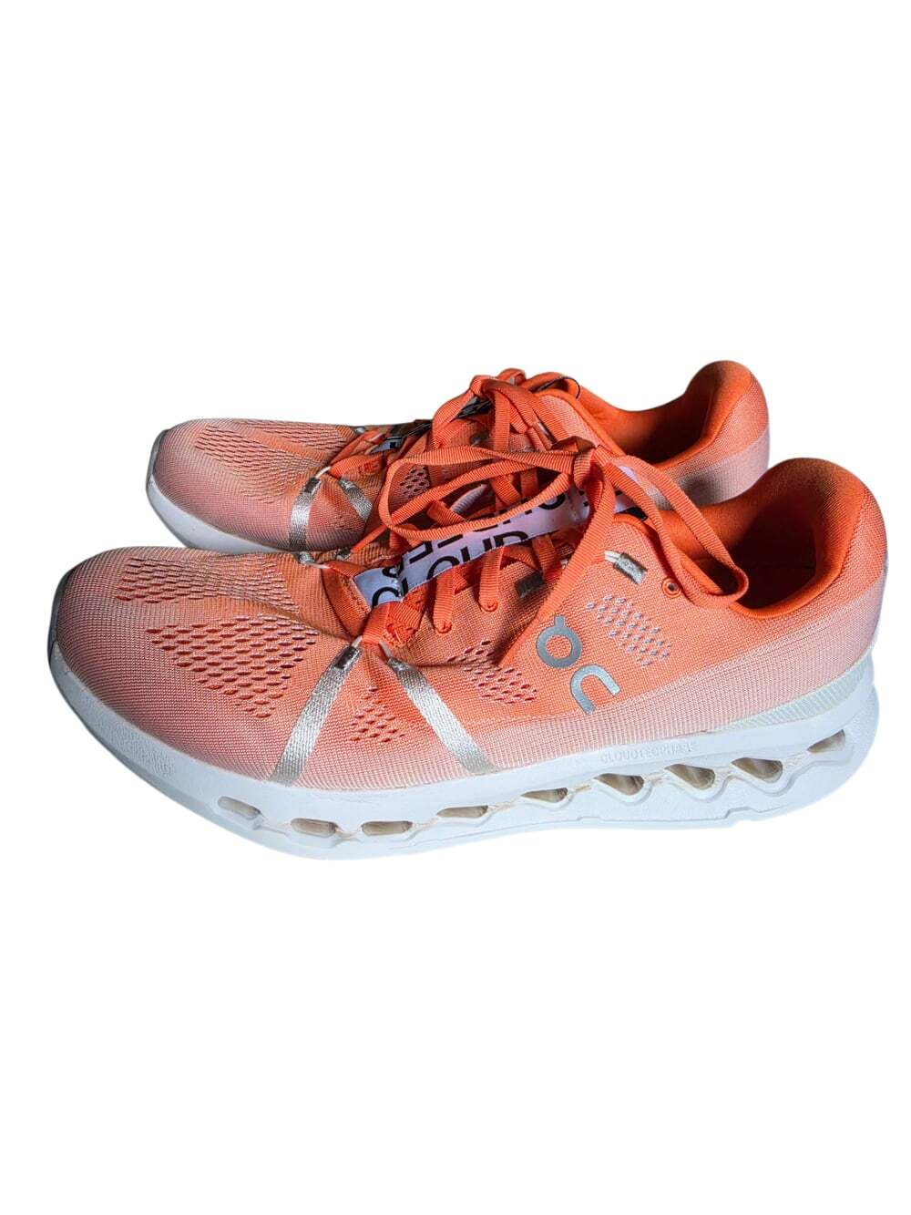 On Cloudsurfer Mens Running Orange Shoe Sz 11.5